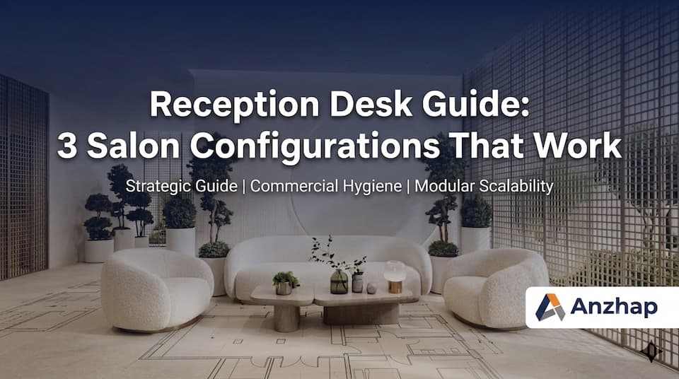 Reception Desk Guide: 3 Salon Configurations That Work