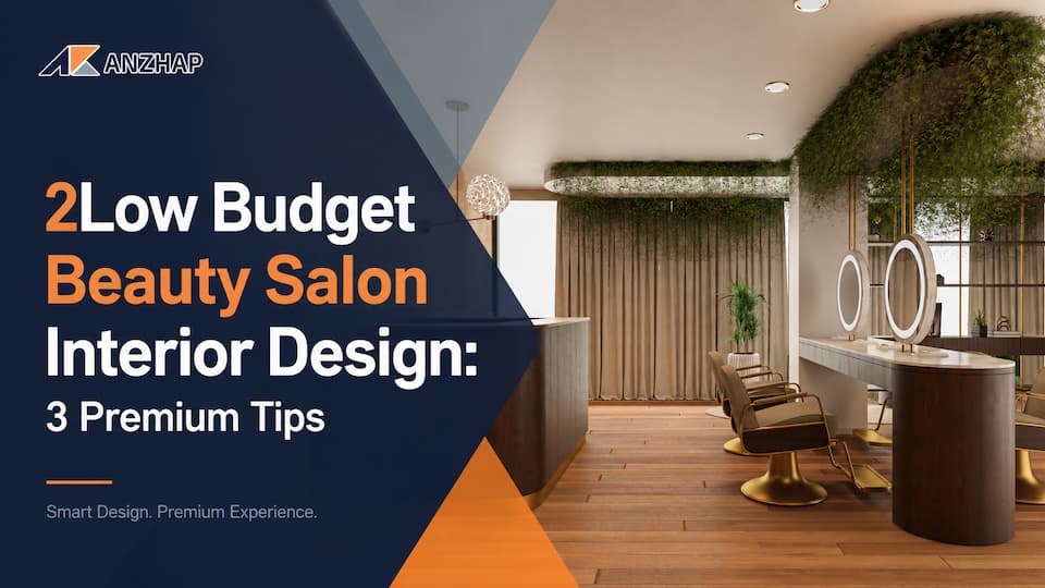 Low Budget Beauty Salon Interior Design: 3 Premium Tips
