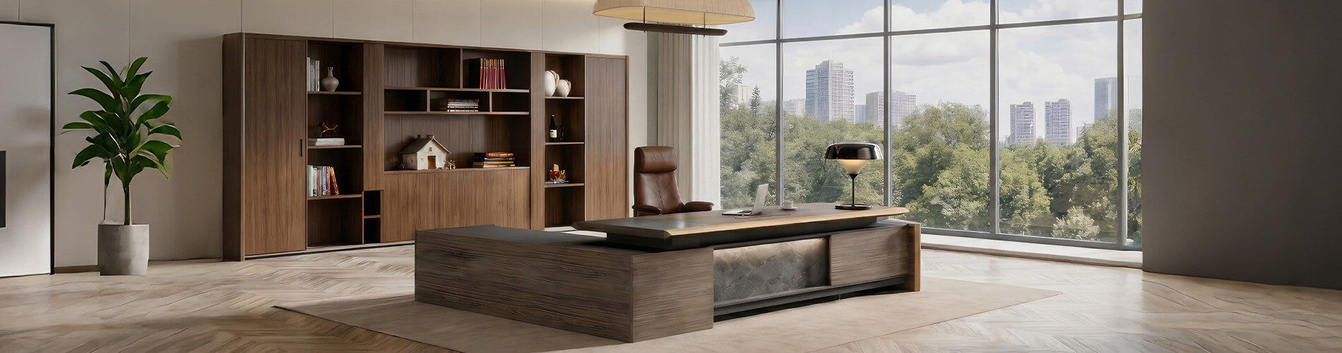 L Shaped Executive Desks