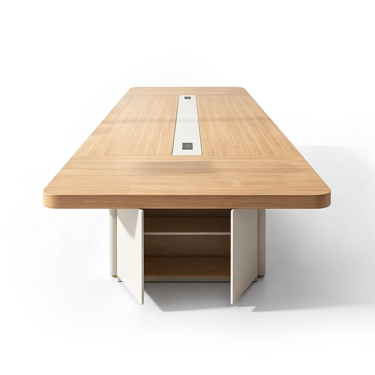 Executive Meeting Table with Storage Modern Corporate Desk ANZHAP-HYZ-2046-mainpictures 1