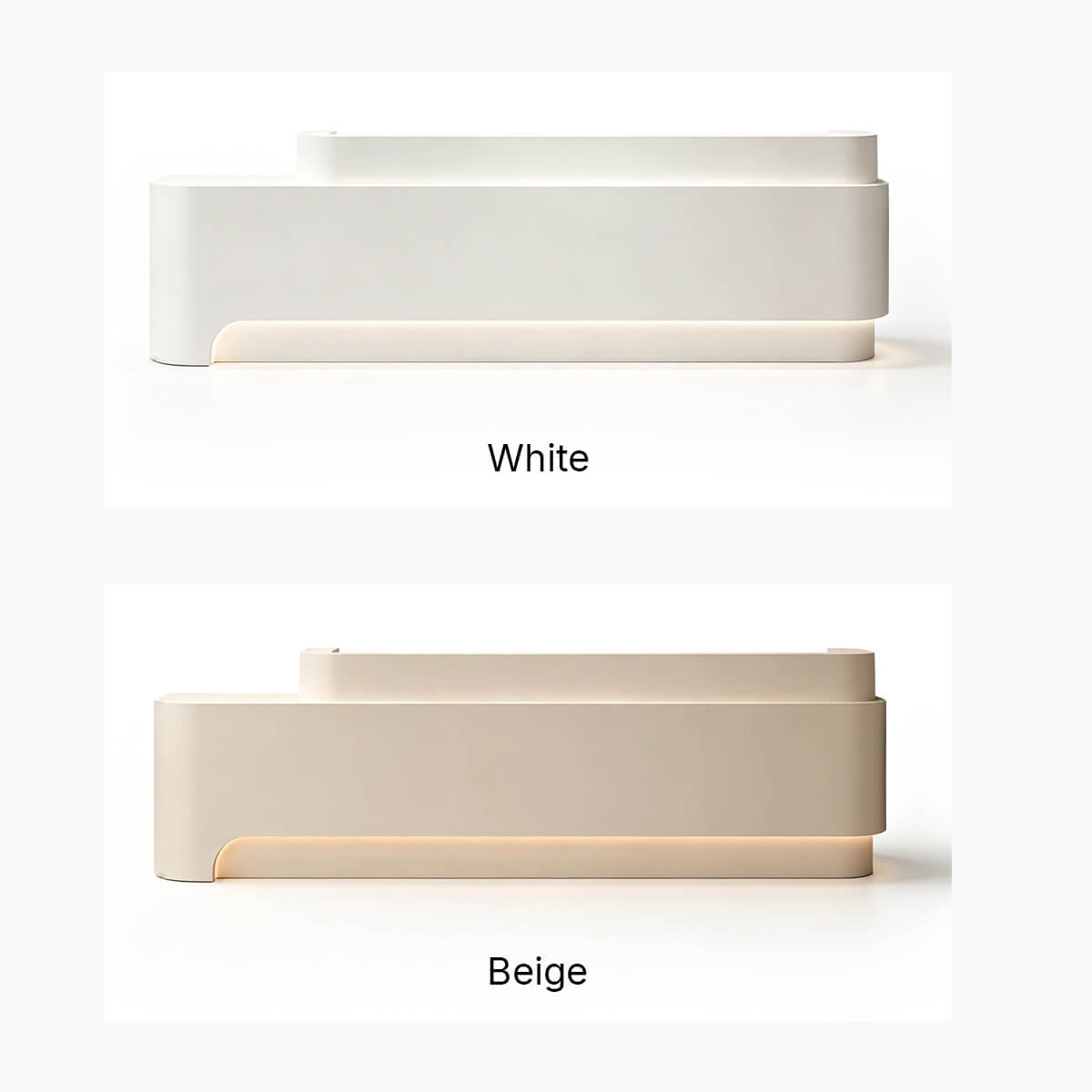 Contemporary Dental Reception Desk with LED Lighting - Color Options