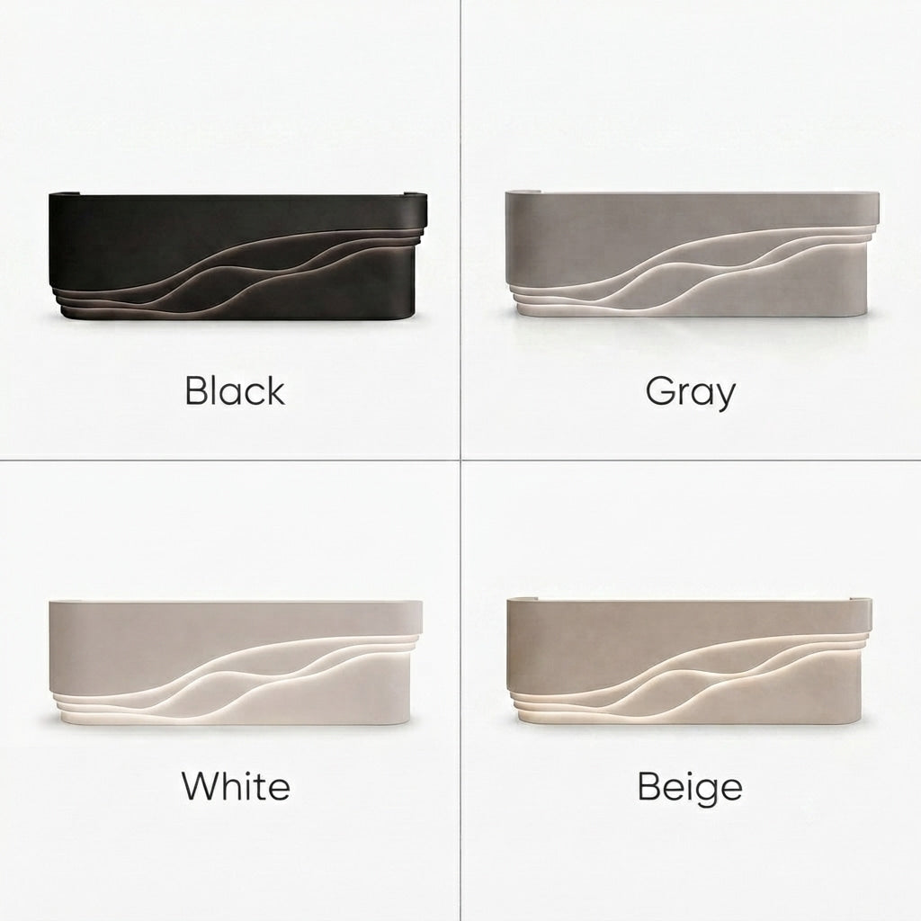 Premium Curved Office Table & Reception Counter Desk - Color Options
