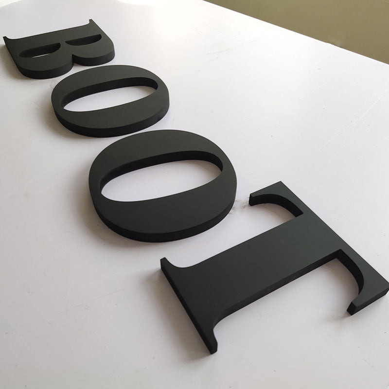 Custom PVC 3D Letters for Reception Desk Logo-1