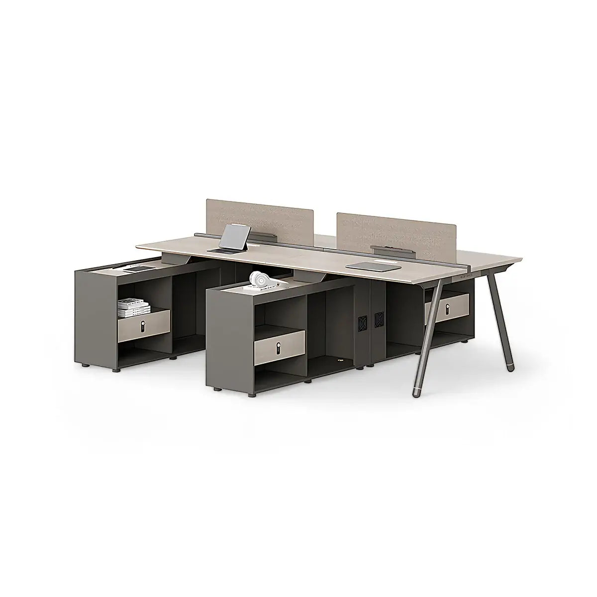 Designer Office Desk - Aesthetic Minimalist Desk Setup ANZHAP-BGZ-204-mainpictures 32