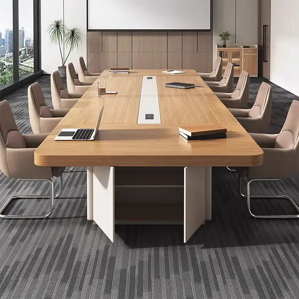Executive Meeting Table with Storage Modern Corporate Desk ANZHAP-HYZ-2046-mainpictures 6