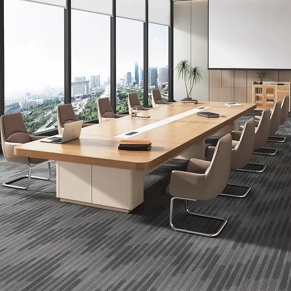 Executive Meeting Table with Storage Modern Corporate Desk ANZHAP-HYZ-2046-mainpictures 1