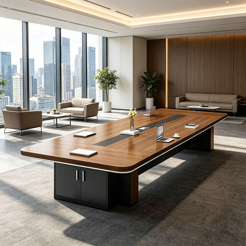 Executive Office Table Premium Modern Boardroom Desk ANZHAP-HYZ-707-mianpictures1 5
