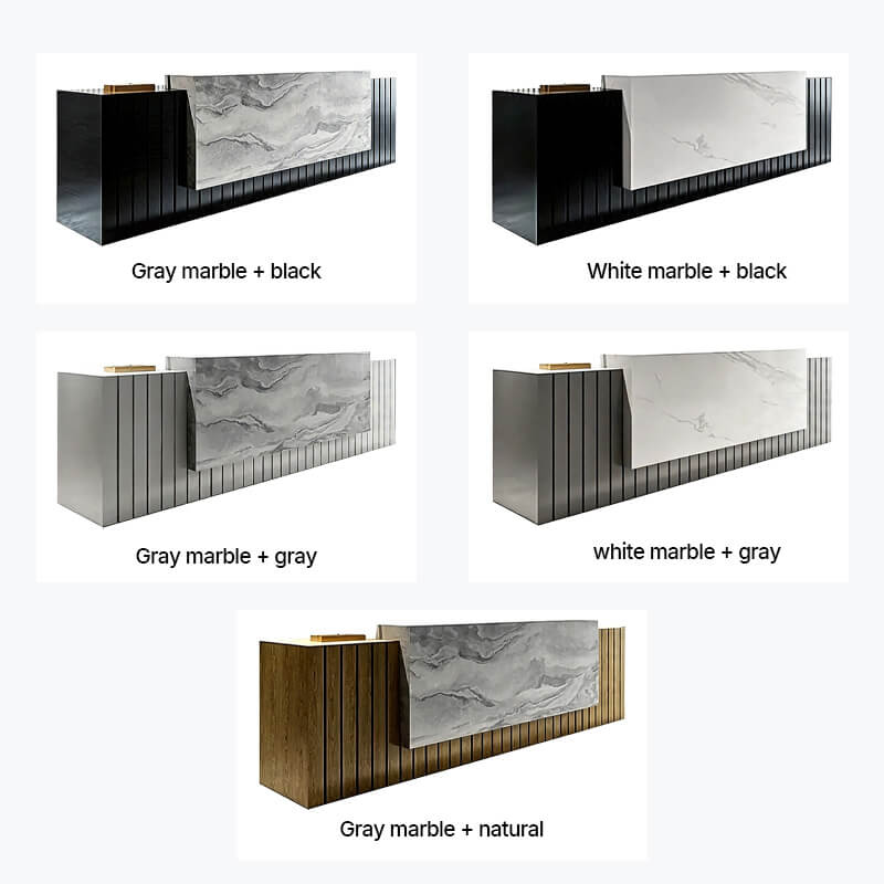Funky Office Reception Furniture | Modern Minimalist Design - Color Options