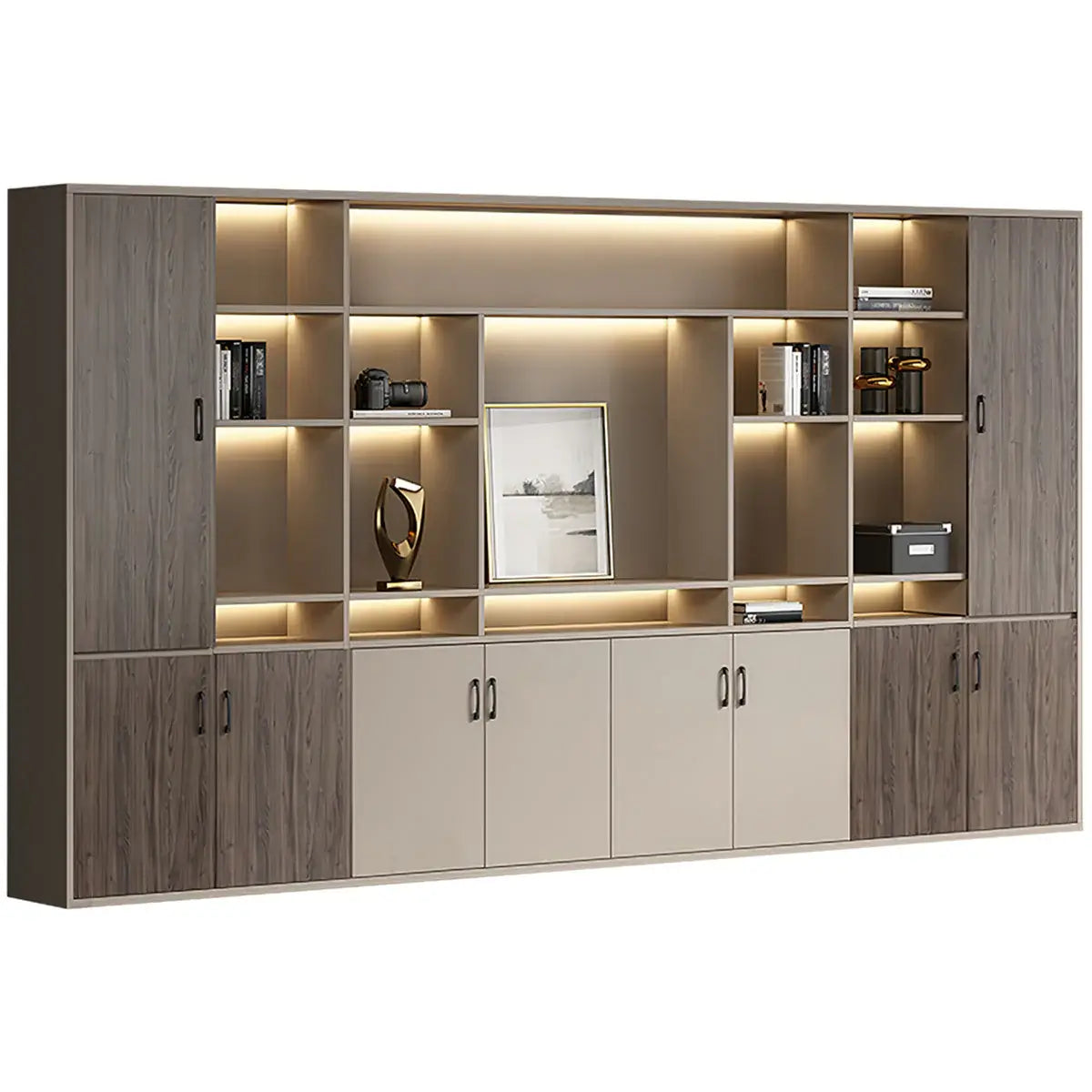 L-Shaped Office Desk with Lockable Storage DrawersANZHAP- LBZ-2082-mainpictures 13