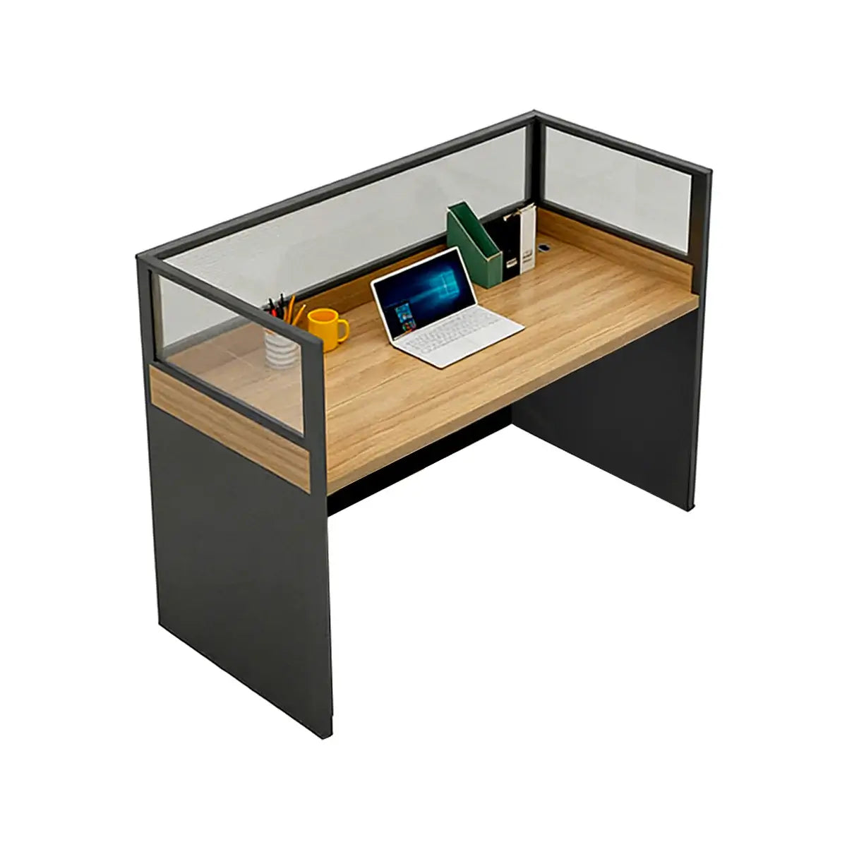 L-Shaped Shared Office Desk - Professional Workstation ANZHAP-YGZ-744-mainpictures 9