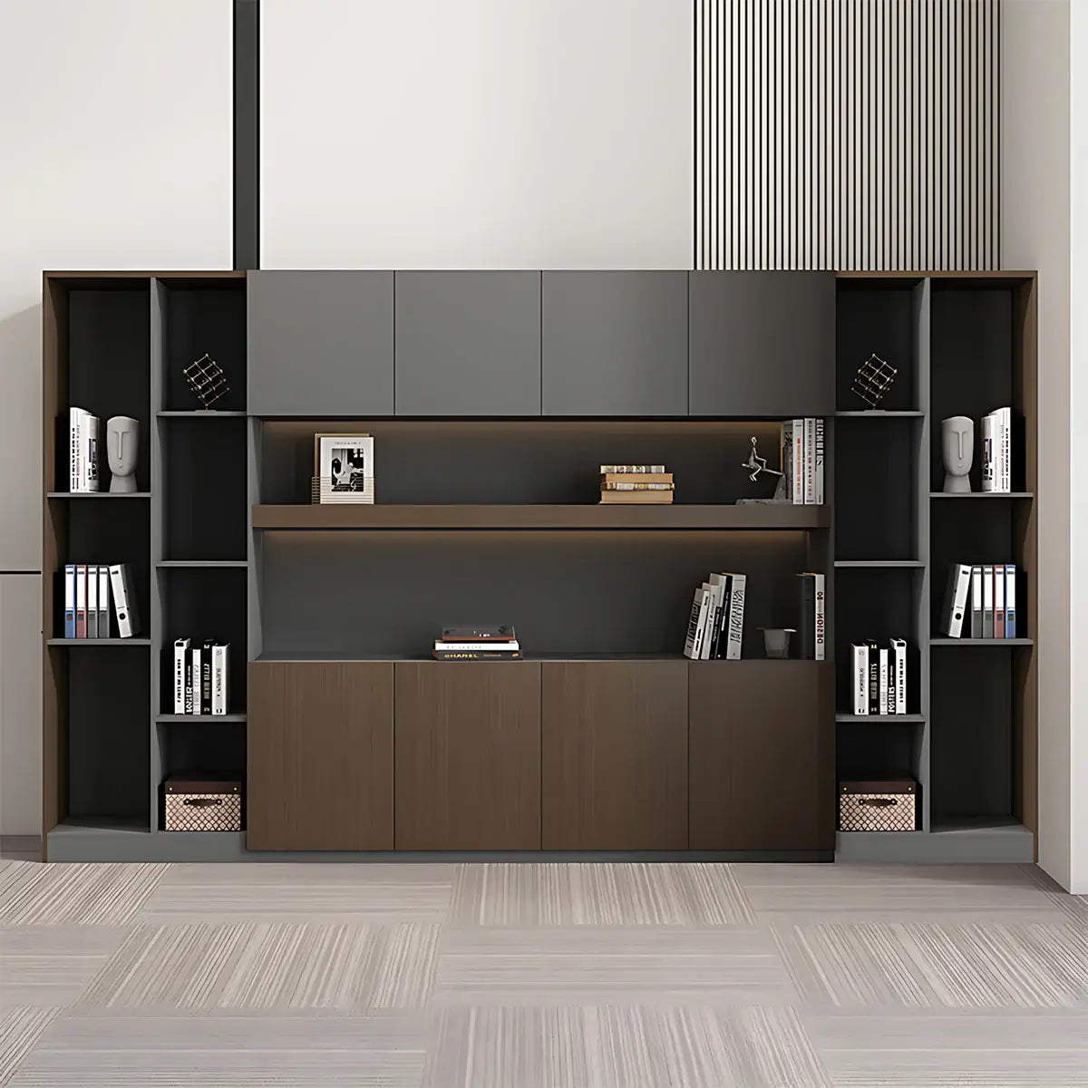 Large Capacity Office Storage Cabinet File Bookshelf ANZHAP-WJG-2150-mian pictures 16