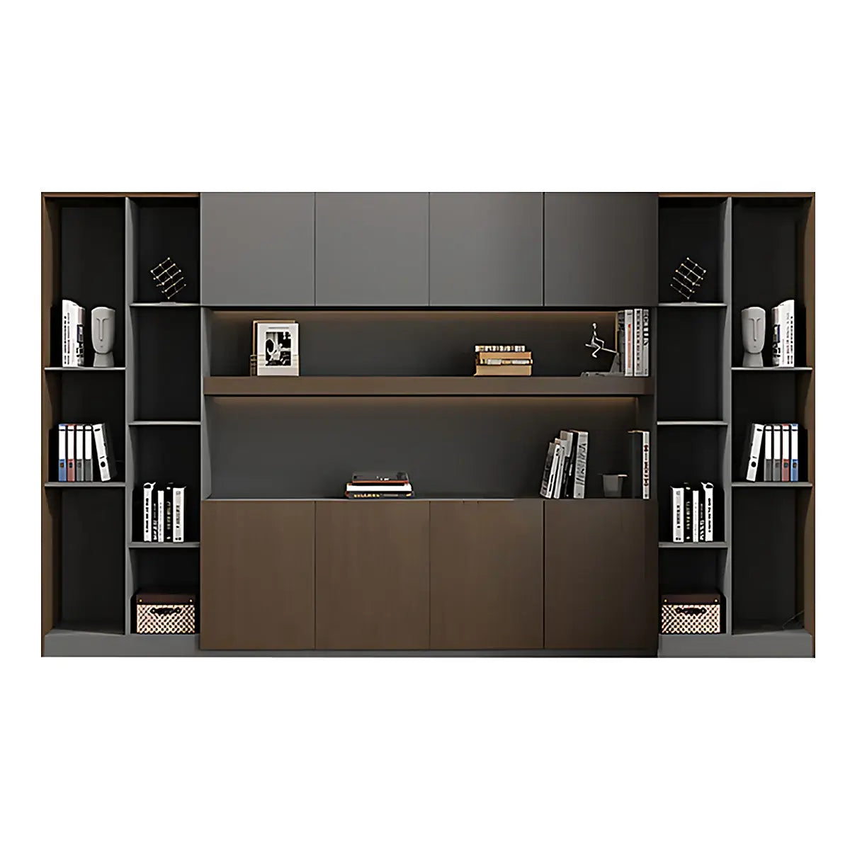 Large Capacity Office Storage Cabinet File Bookshelf ANZHAP-WJG-2150-mian pictures 21