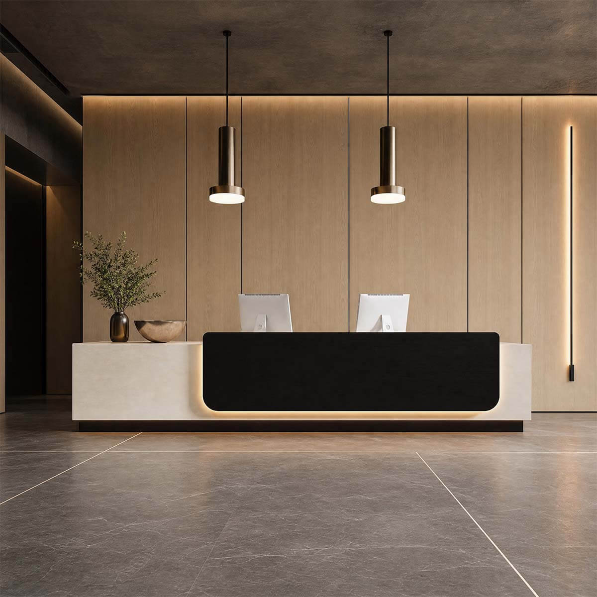 ModernReceptionDeskwithLEDLightingandLockableStorage-JDT-2352-mainpictures 16