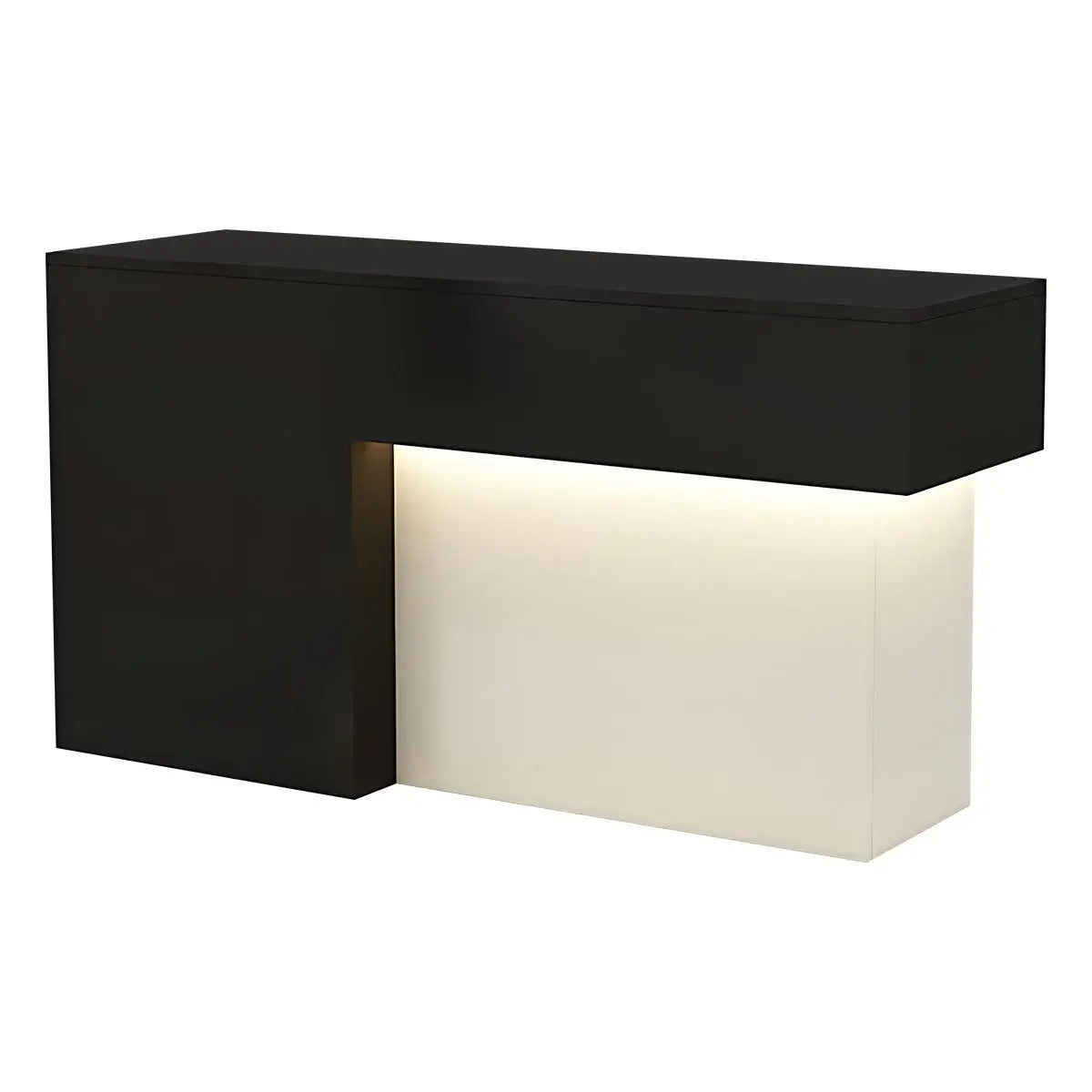 Modern Compact Front Desk with LED Space-Saving Welcome Counter ANZHAP-JDT-2267-mainpict ures 8