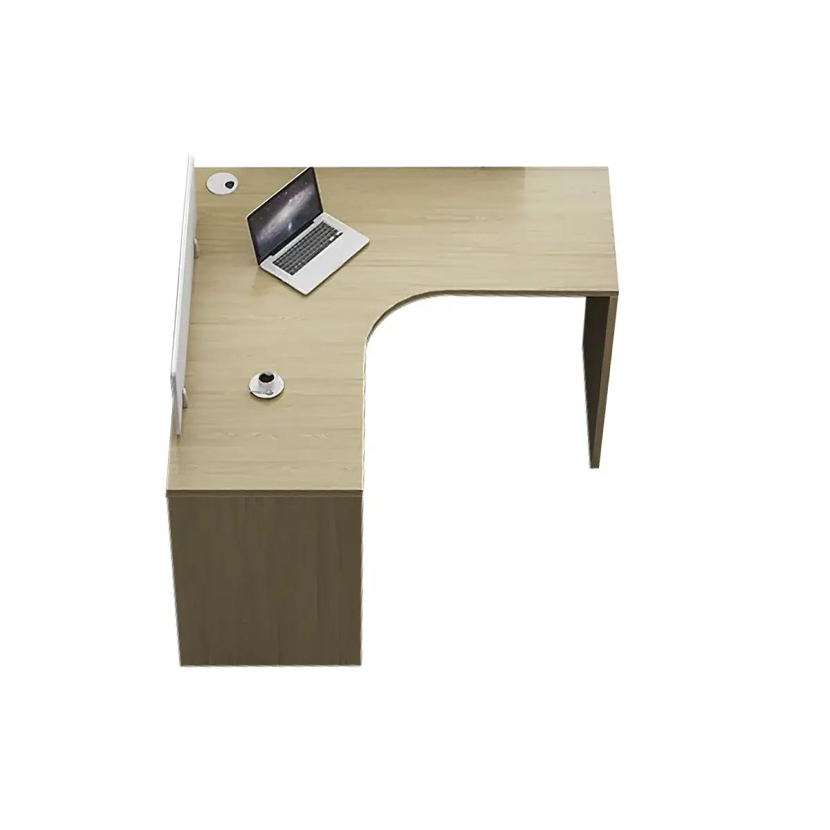 Modern Curved Adjustable Desk - Creative Agency Workstation ANZHAP- BGZ-007-mainpictures 70