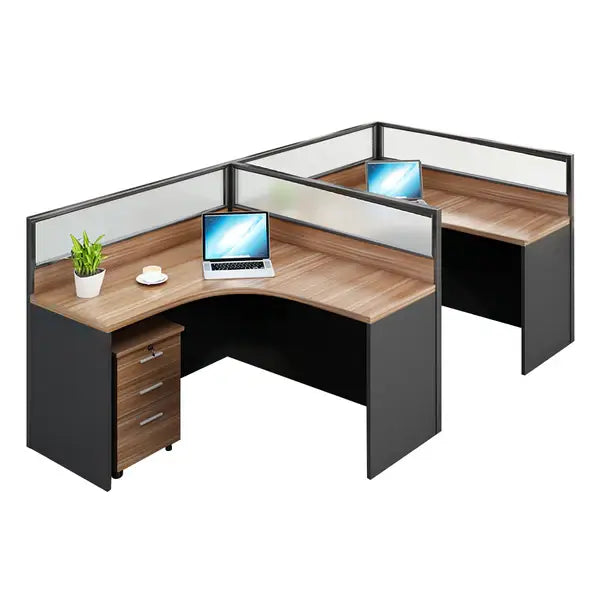 Modern Curved Office Table - Compact Workstation with Drawers ANZHAP- BGZ-2024-mainpictures 20