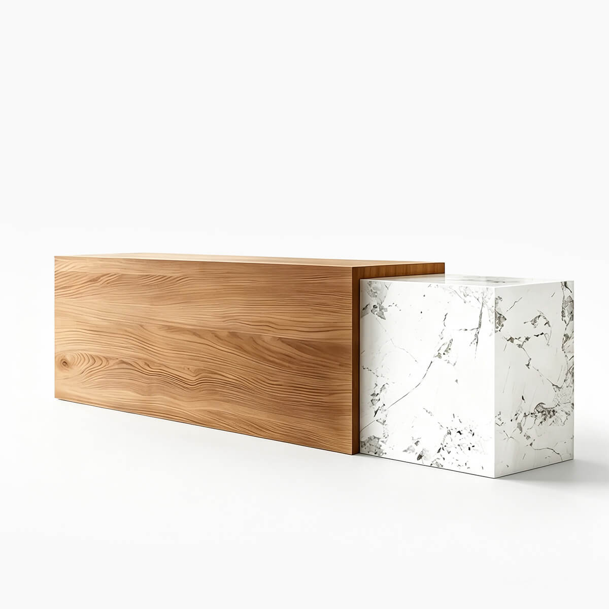 Modern Dual-Tone Reception Counter with Lockable Storage-JDT-2357-mainpictures 20