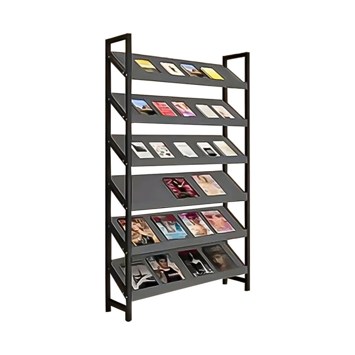 Modern Freestanding Display Shelf and Office Bookcase - ANZHAP ZZJ-008 Main picture 15
