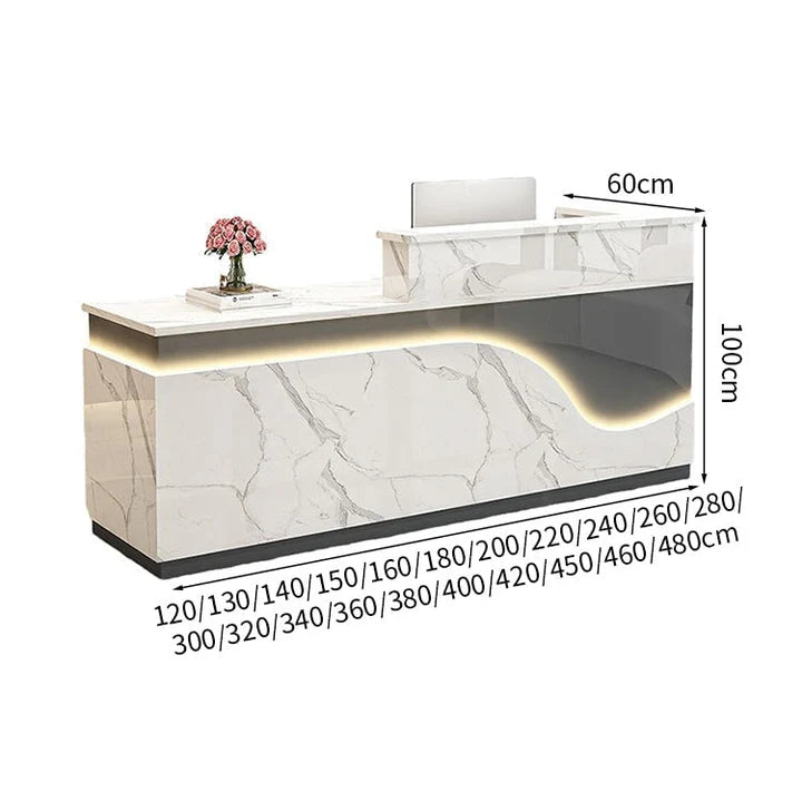 Modern Front Desk for Professional Reception Office Spaces-JDT-K059-main pictures 2