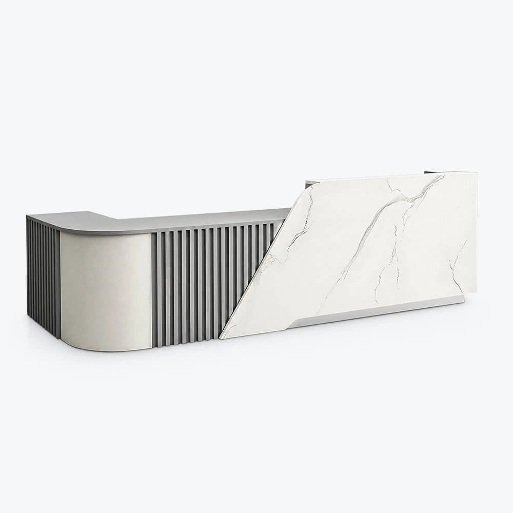 Modern L-Shaped Reception Desk with LED for Medical Clinics Offices ANZHAP- JDT-2248-mainpictures 17