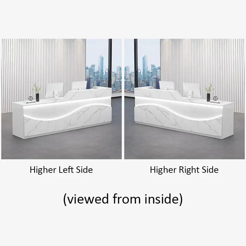 Reception Desk & Minimalist Reception Table Counter - Style Options