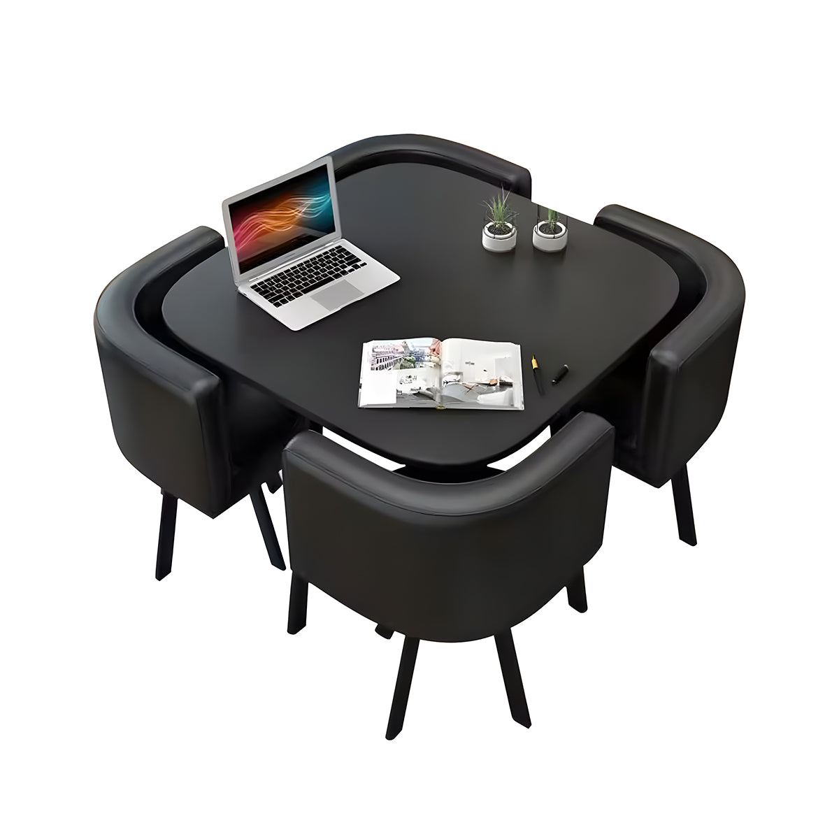 Modern Nesting Table and Chairs for Boutique Office Breakrooms - ANZHAP JDZH-009 Main picture059