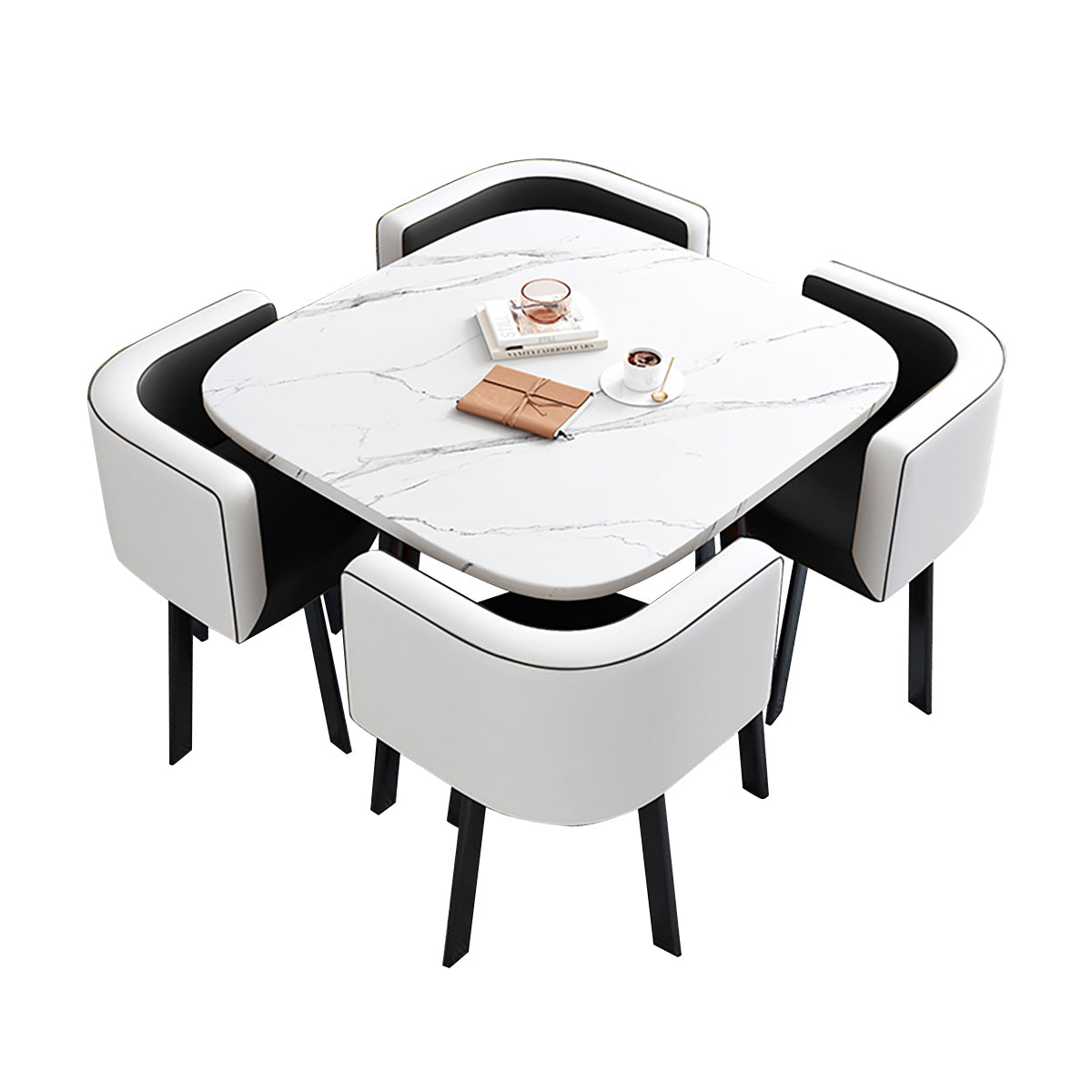 Modern Nesting Table and Chairs for Boutique Office Breakrooms - ANZHAP JDZH-009 Main picture062