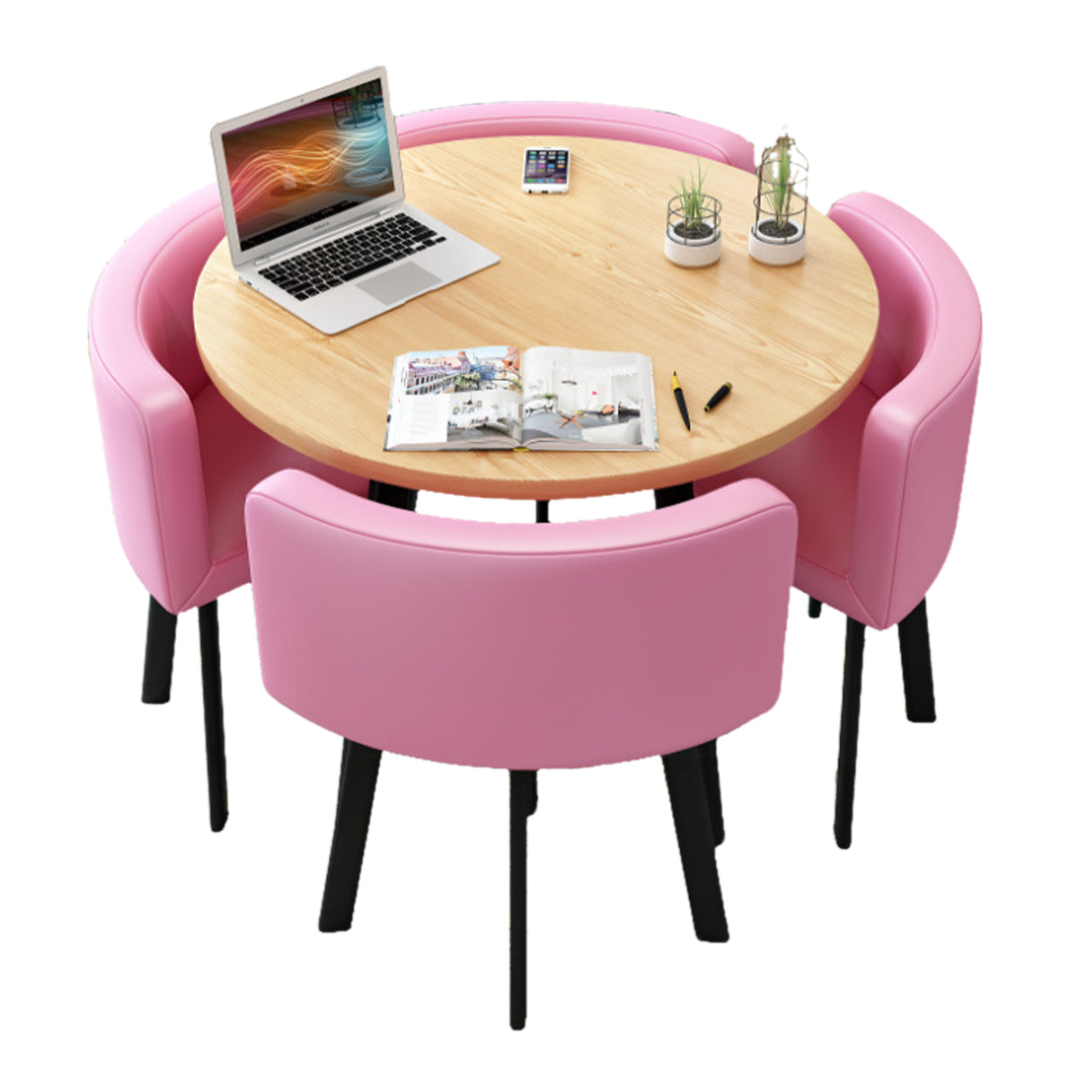 Modern Nesting Table and Chairs for Boutique Office Breakrooms - ANZHAP JDZH-009 Main picture 026
