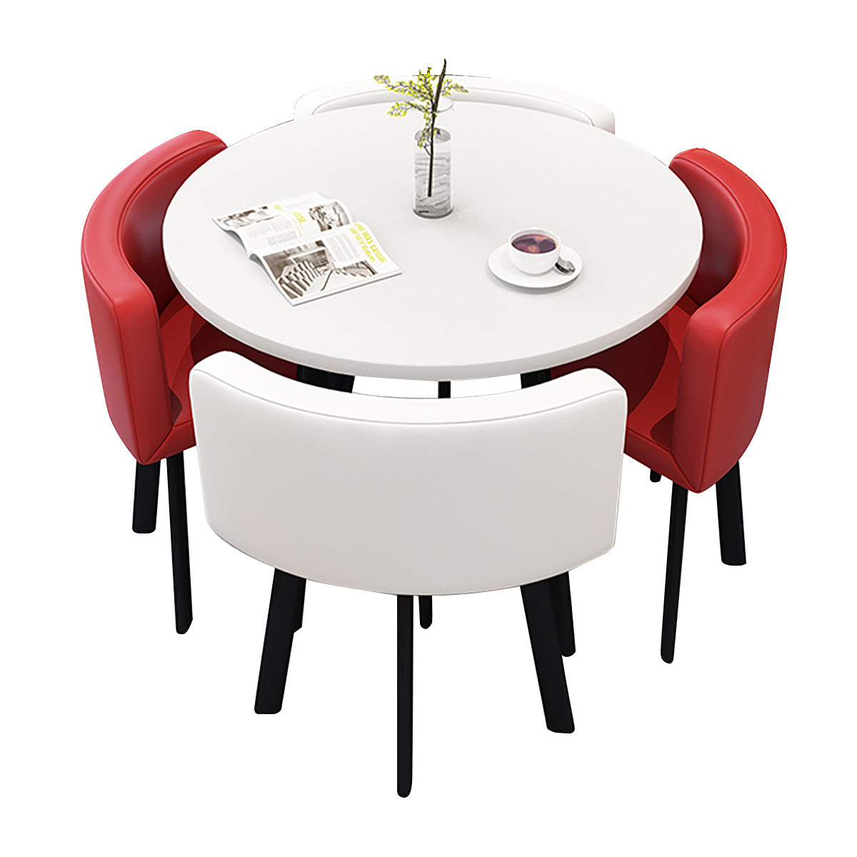 Modern Nesting Table and Chairs for Boutique Office Breakrooms - ANZHAP JDZH-009 Main picture 034