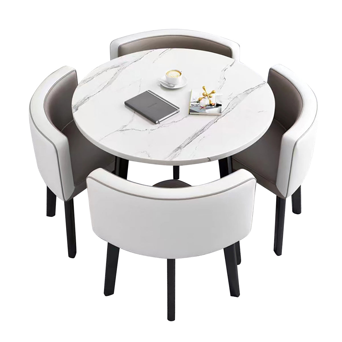 Modern Nesting Table and Chairs for Boutique Office Breakrooms - ANZHAP JDZH-009 Main picture 042