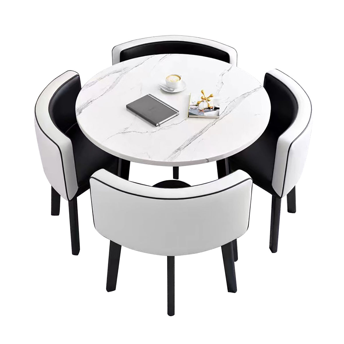 Modern Nesting Table and Chairs for Boutique Office Breakrooms - ANZHAP JDZH-009 Main picture 043