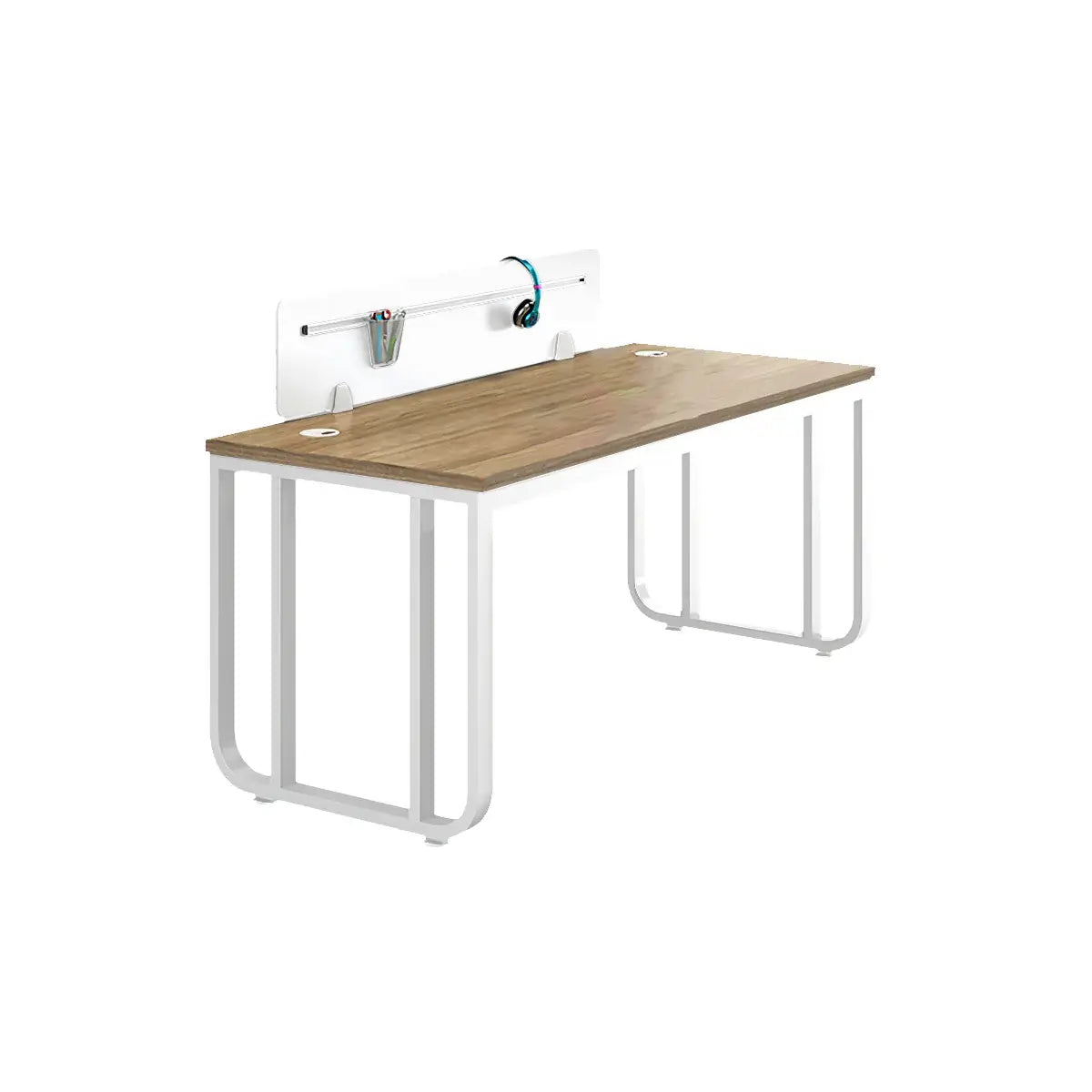 Modern Oak Office Table - Aesthetic Minimalist PC Desk ANZHAP-YGZ-1088-mainpictures 56