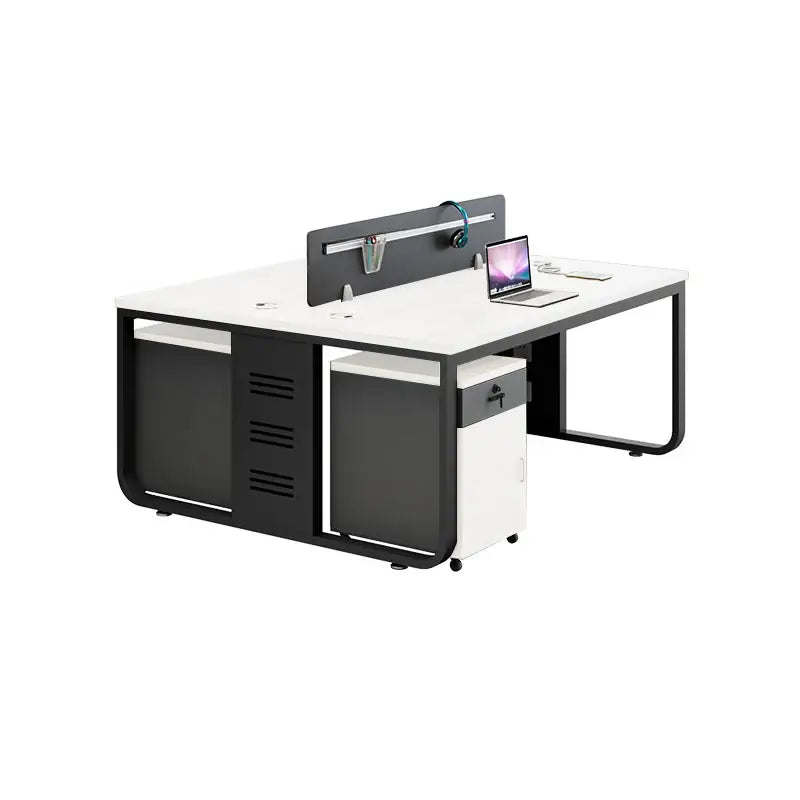 Modern Oak Office Table - Aesthetic Minimalist PC Desk ANZHAP-YGZ-1088-mainpictures 67