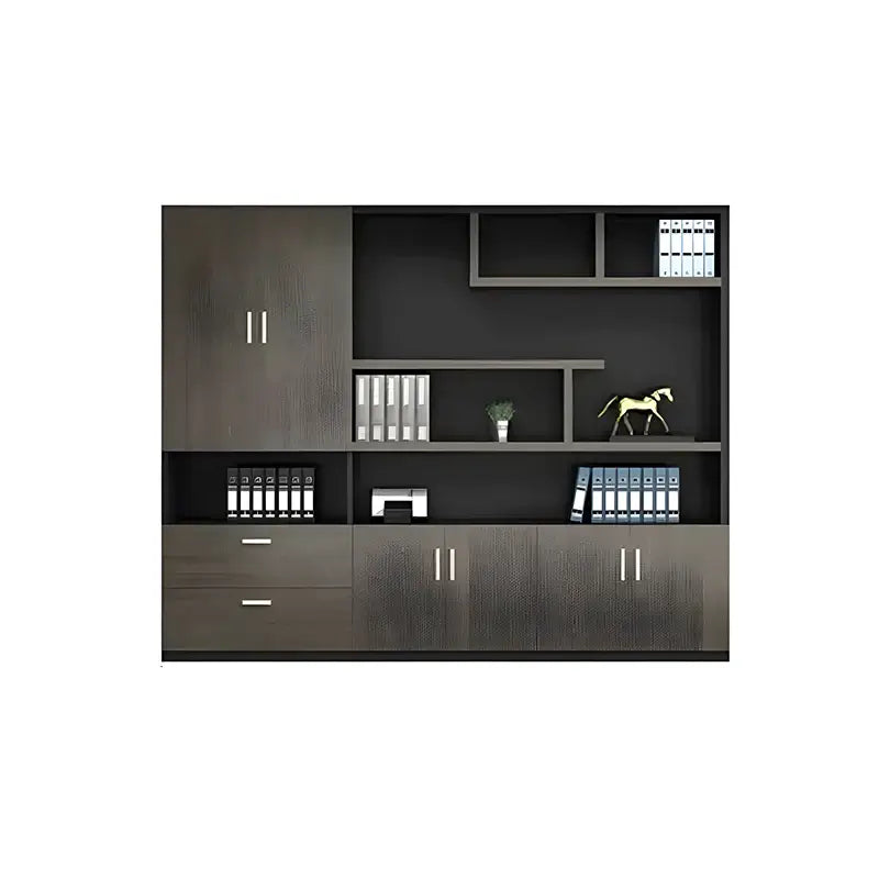Modern Office Storage Cabinet with Partitioned Shelves ANZHAP-WJG-711-mainpictures 14