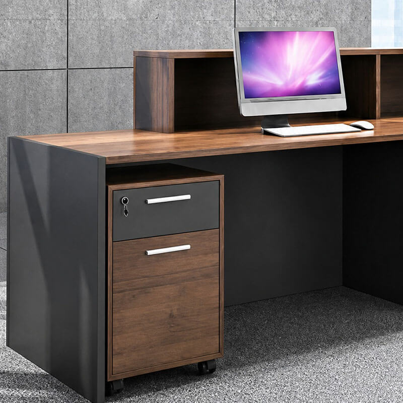 Modern Reception Counter with Storage for Professional Offices-JDT-K-081-main pictures 22