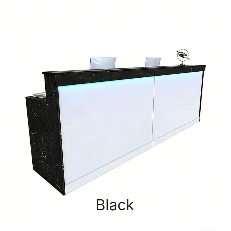 Modern Reception Counter with Storage for Professional Spaces - Color Options 3