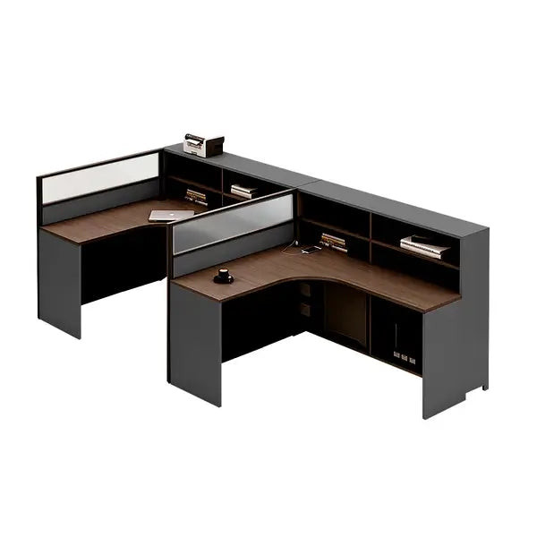 Professional L-Shaped Shared Office Desk - Flex Workstation ANZHAP-BGZ-2013-mainpictures 108
