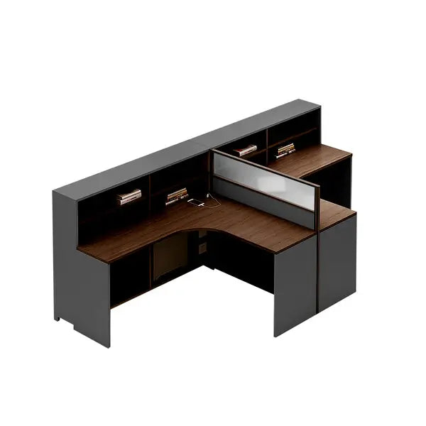 Professional L-Shaped Shared Office Desk - Flex Workstation ANZHAP-BGZ-2013-mainpictures 112