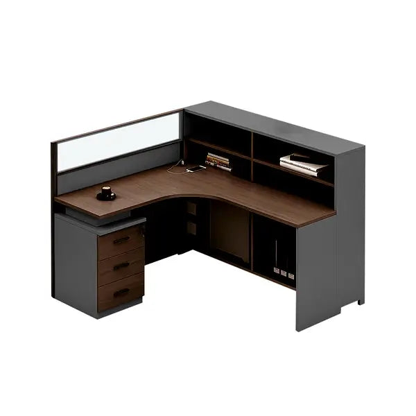 Professional L-Shaped Shared Office Desk - Flex Workstation ANZHAP-BGZ-2013-mainpictures 113