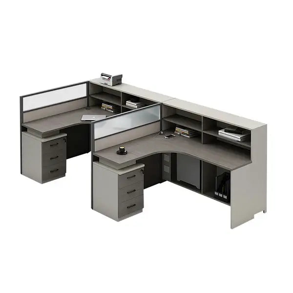 Professional L-Shaped Shared Office Desk - Flex Workstation ANZHAP-BGZ-2013-mainpictures 76