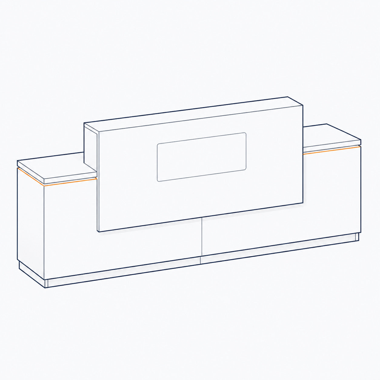 Raised Centre Panel Straight