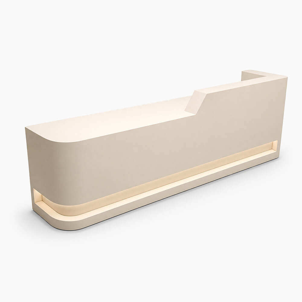 Reception Desk for Modern Beauty Salon and Commercial Spaces