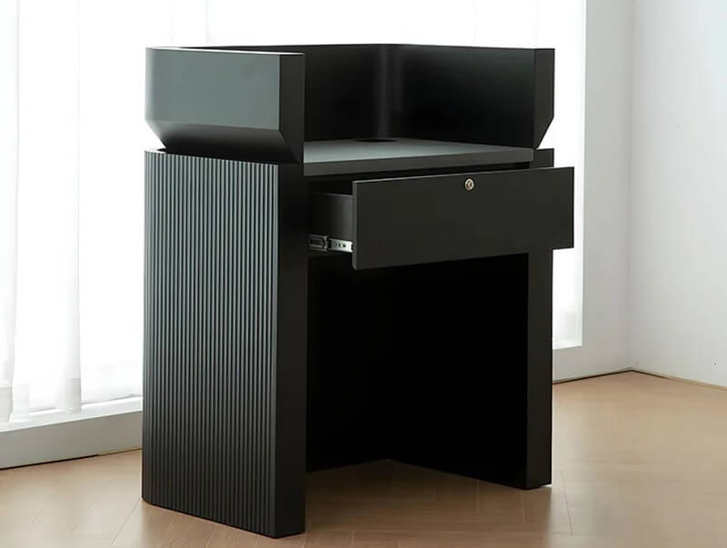 SmallBlackReceptionDeskforBeautySalonsandRetail-JDT-2309-Detailedpictures 13