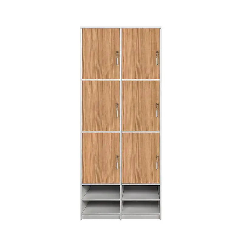 Tall Office Bookcase Storage Cabinet with Cupboard ANZHAP-WJG-701-mainpictures 42