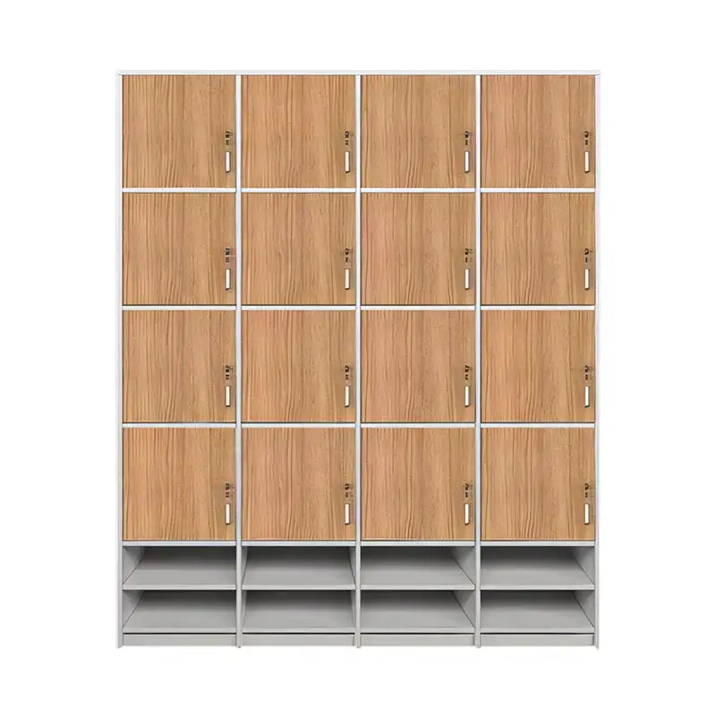 Tall Office Bookcase Storage Cabinet with Cupboard ANZHAP-WJG-701-mainpictures 54